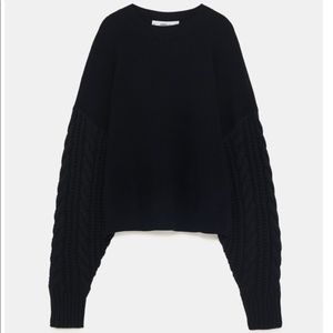 Zara Cable Knit Sweater